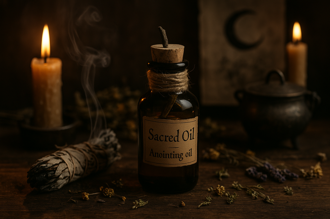 Sacred Oil: The Ancient Power of Anointing for Modern Witchcraft