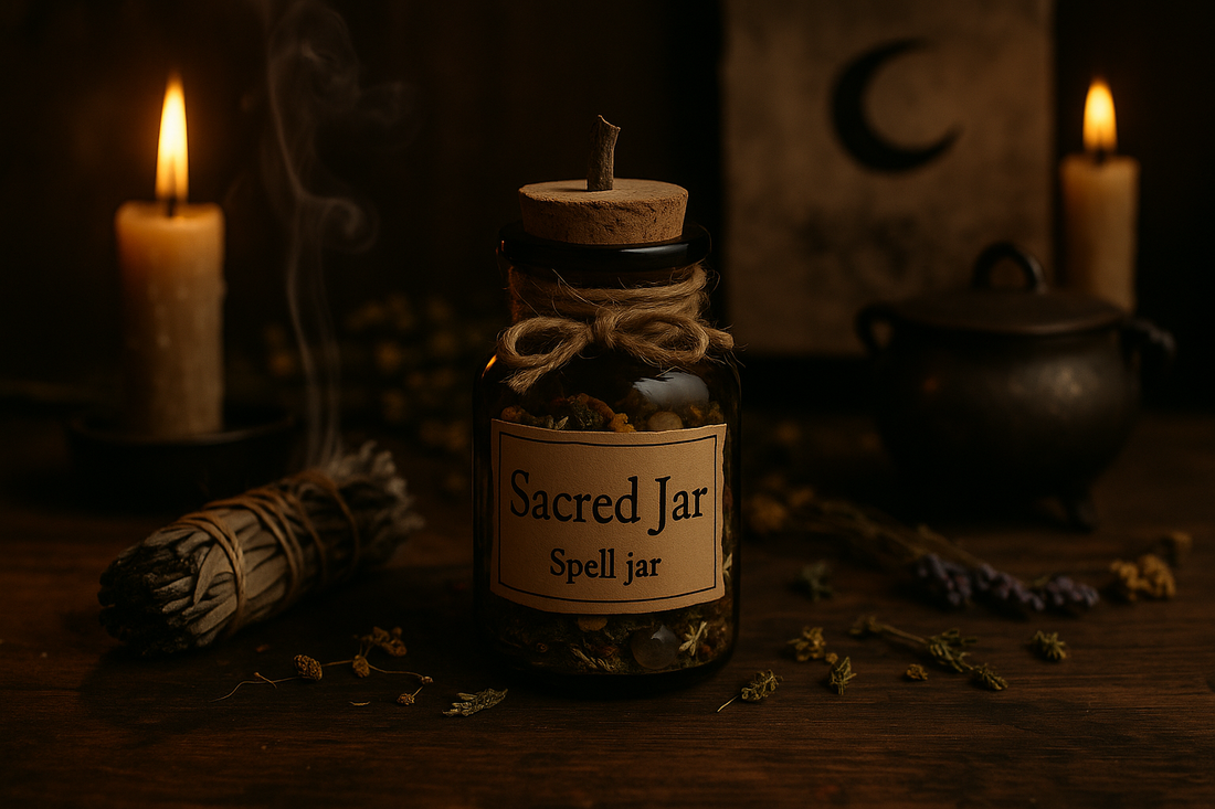 Sacred Spell Jars: Sealed Spells in Glass