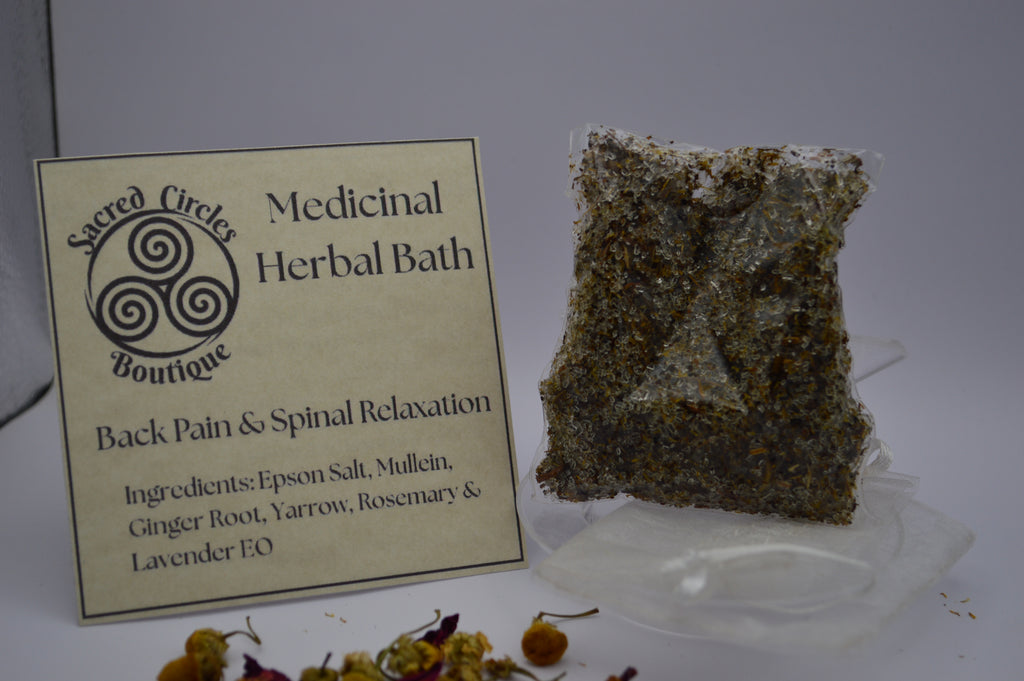 Back & Spinal Bath Soak | Herbal Epsom Salt Soak