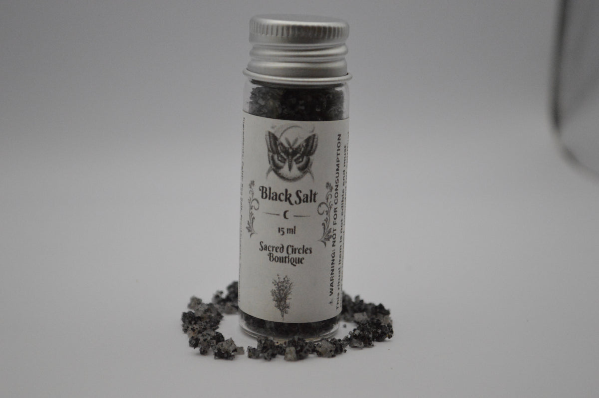 Ritual Black Salt | Protection, Cleansing & Boundary Work