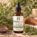 Scalp & Hair Growth Support Oil | Herbal Scalp Serum