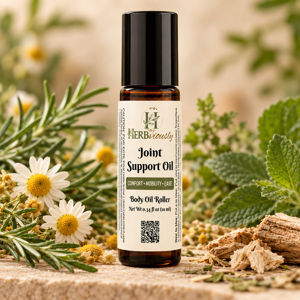 Joint & Mobility Blend Body Oil | Lightweight Botanical Oil for Daily Movement